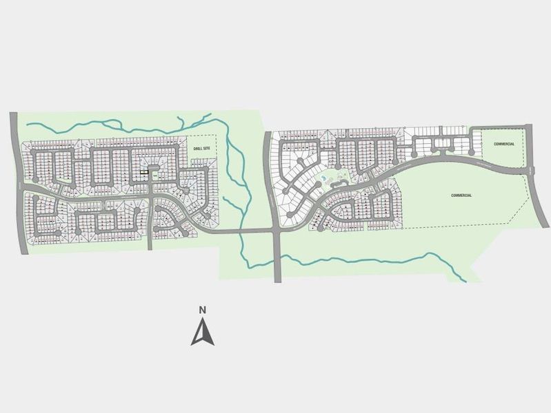 Bridge Creek Site Map