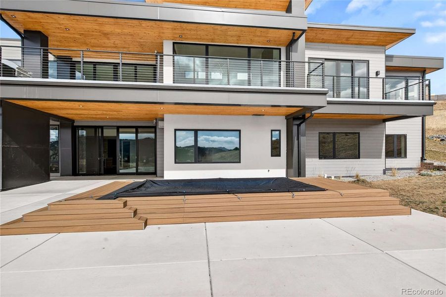Exterior details and patio area of a home in , Golden (Image 28).