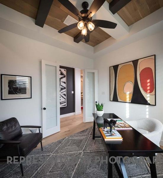 Furnished interior view inside a new home in Star Trail: 55ft. lots, Prosper (Image 25). Furnished interior view inside a new home in Star Trail: 55ft. lots, Prosper (Image 25).