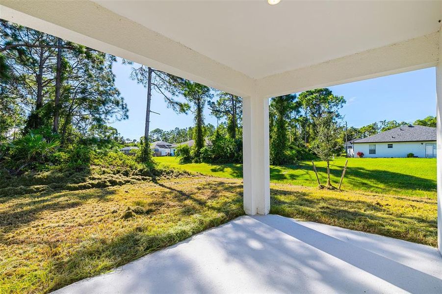 Exterior details and patio area of a home in , North Port (Image 2). Exterior details and patio area of a home in , North Port (Image 2).