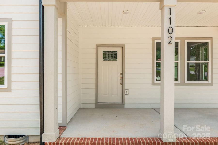 Front exterior of a new home in , Salisbury, NC, highlighting curb appeal (Image 24). Front exterior of a new home in , Salisbury, NC, highlighting curb appeal (Image 24).