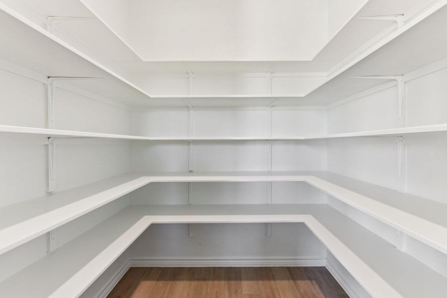 View of storage area