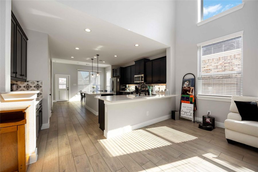 Furnished interior view inside a new home in , Conroe (Image 11). Furnished interior view inside a new home in , Conroe (Image 11).