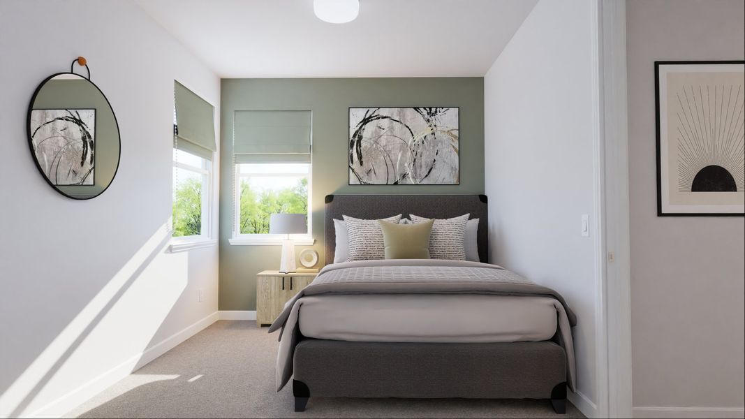 Representative furnished interior of a home built from the Elizabeth by New Home Co. in The Villas Collection at Novel, Austin (Image 9). Representative furnished interior of a home built from the Elizabeth by New Home Co. in The Villas Collection at Novel, Austin (Image 9).