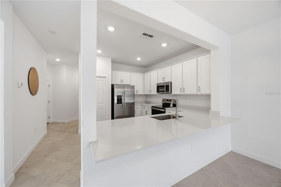 Furnished interior view inside a new home in , Englewood (Image 8).
