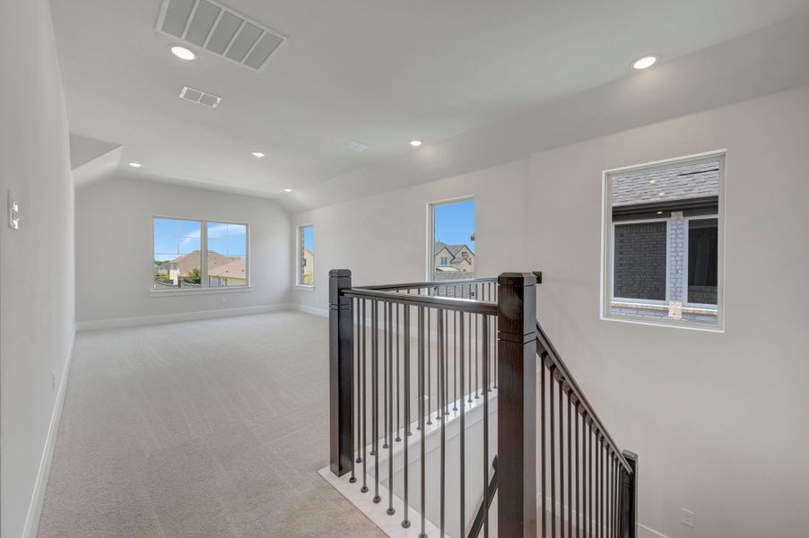 Spacious, unfurnished interior of a new home in Union Park, Little Elm (Image 17). Spacious, unfurnished interior of a new home in Union Park, Little Elm (Image 17).