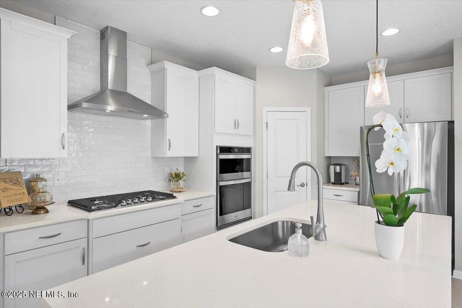 Furnished interior view inside a new home in , St. Augustine (Image 35).