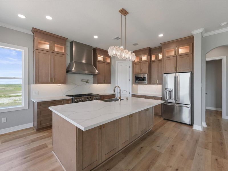 Furnished interior view inside a new home in , Freeport (Image 6).