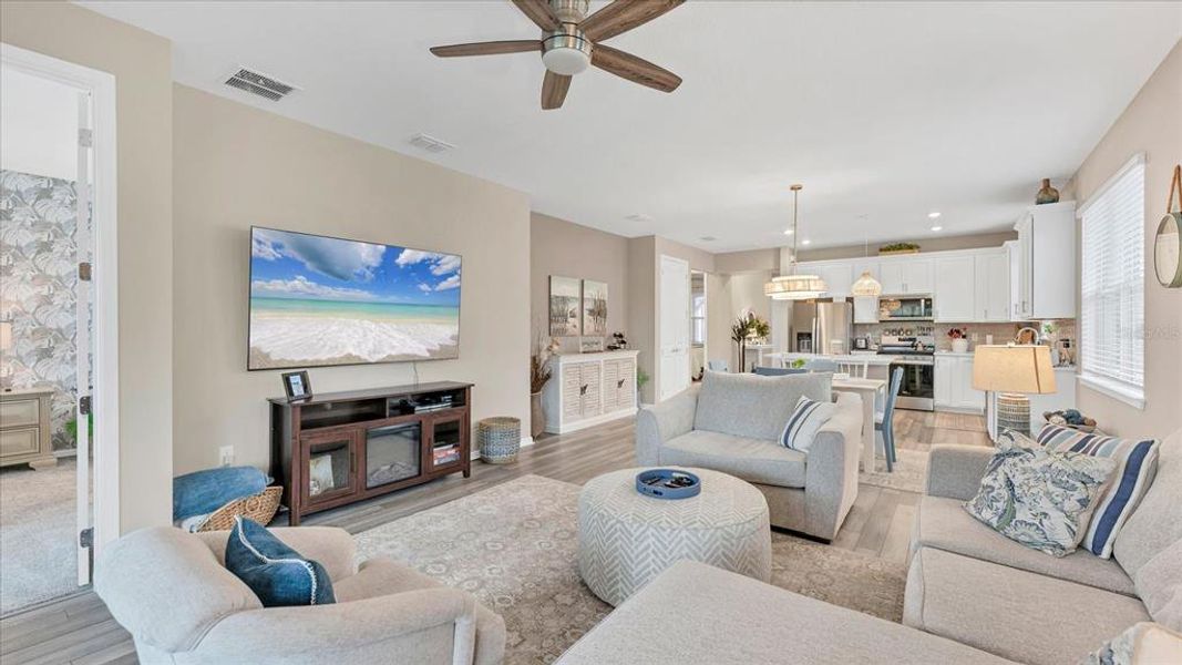 Furnished interior view inside a new home in , Parrish (Image 37).