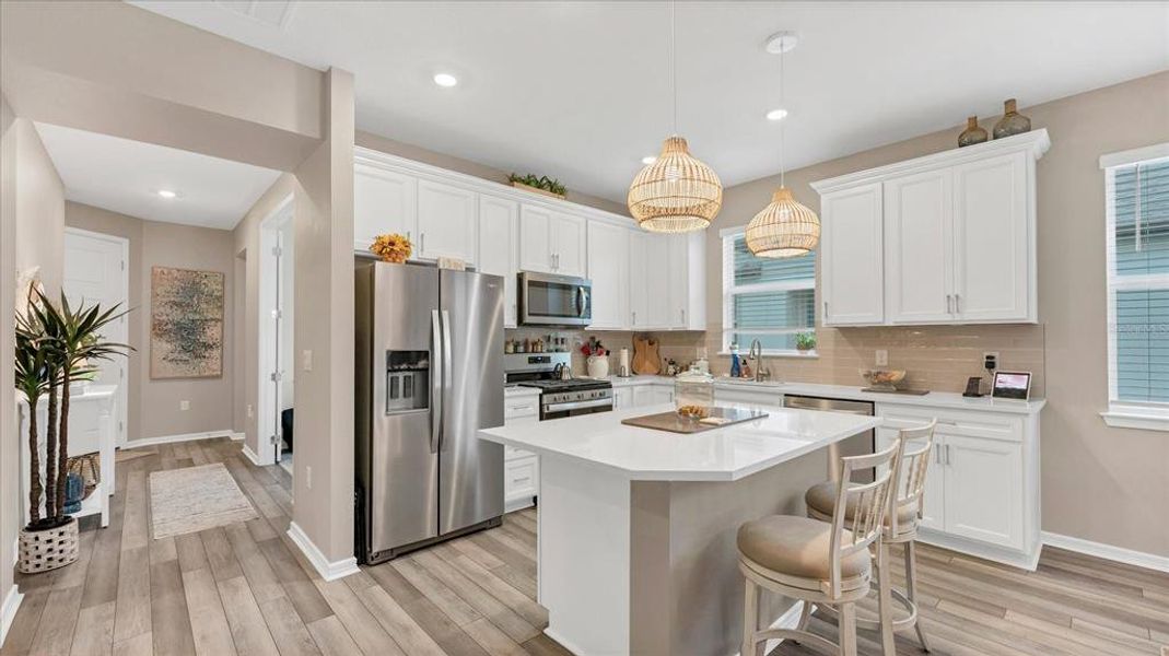 Furnished interior view inside a new home in , Parrish (Image 33).