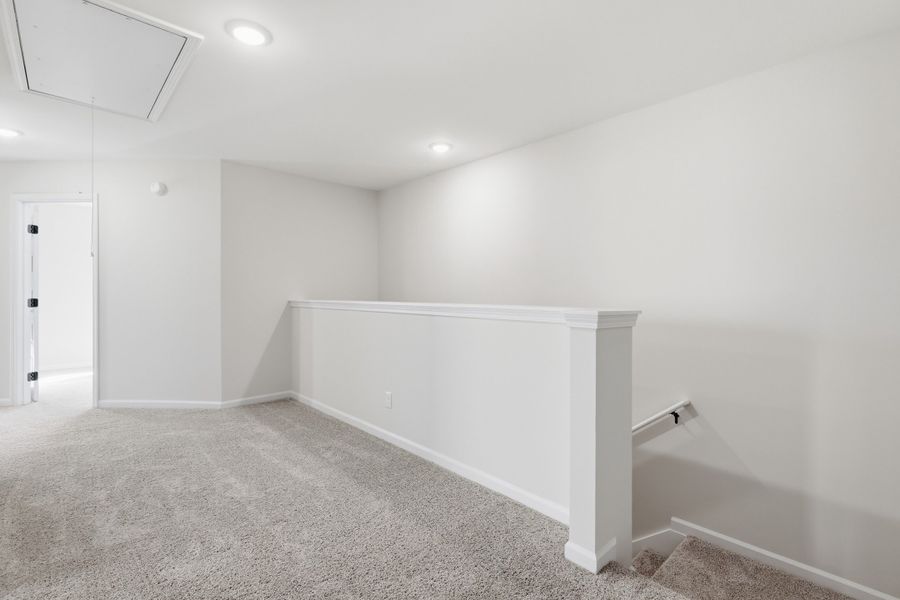 Representative unfurnished interior of a home built from the The Porter by RTS Homes in The Pointe at Villages on Marne, Hinesville (Image 19).