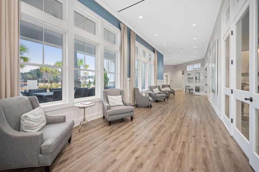 Furnished interior view inside a new home in K. Hovnanian's® Four Seasons at Lakes of Cane Bay, Summerville (Image 35).