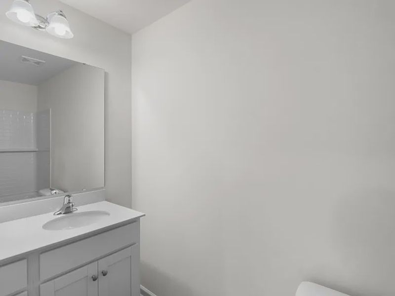 Furnished interior view inside a new home in Providence Station at Trolley Run, Aiken (Image 6).