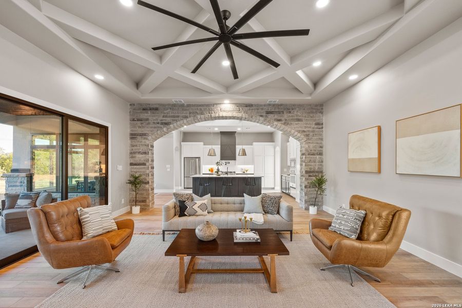 Furnished interior view inside a new home in , Canyon Lake (Image 44). Furnished interior view inside a new home in , Canyon Lake (Image 44).