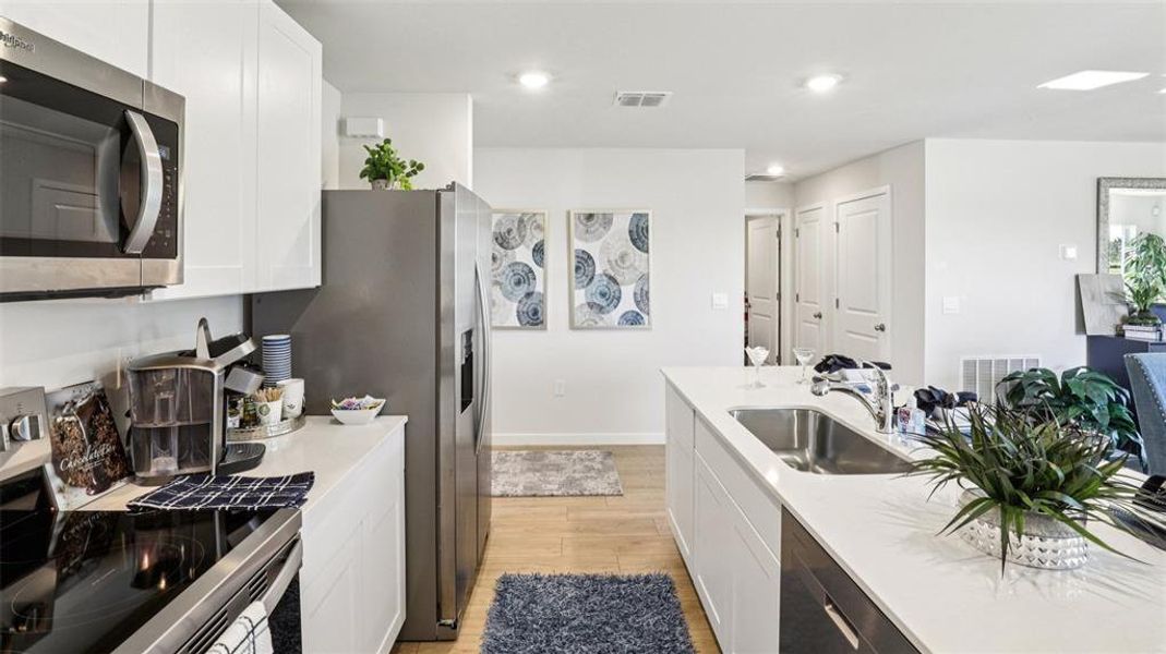 Furnished interior view inside a new home in Derby Creek, Ocala (Image 6).