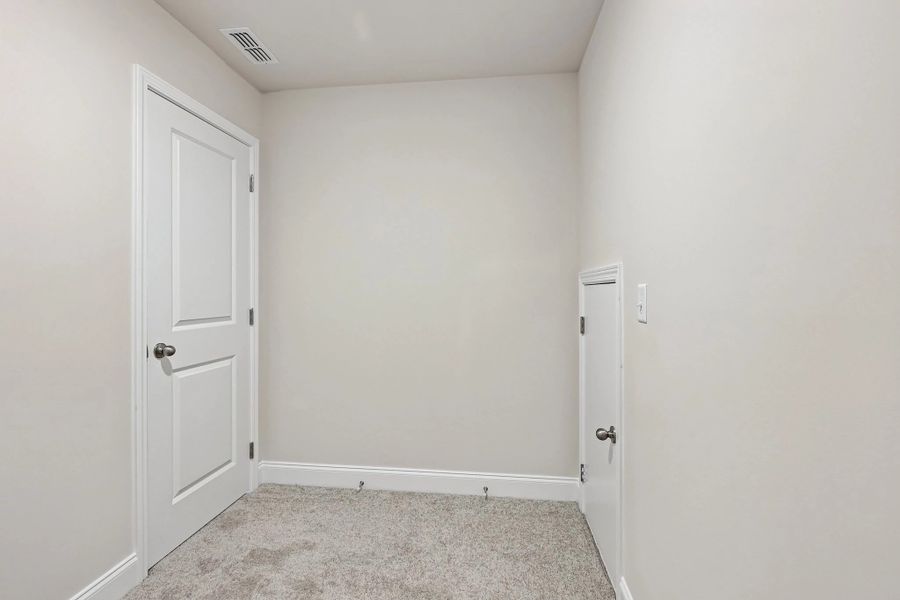 Storage Room with Attic Access Storage Room with Attic Access