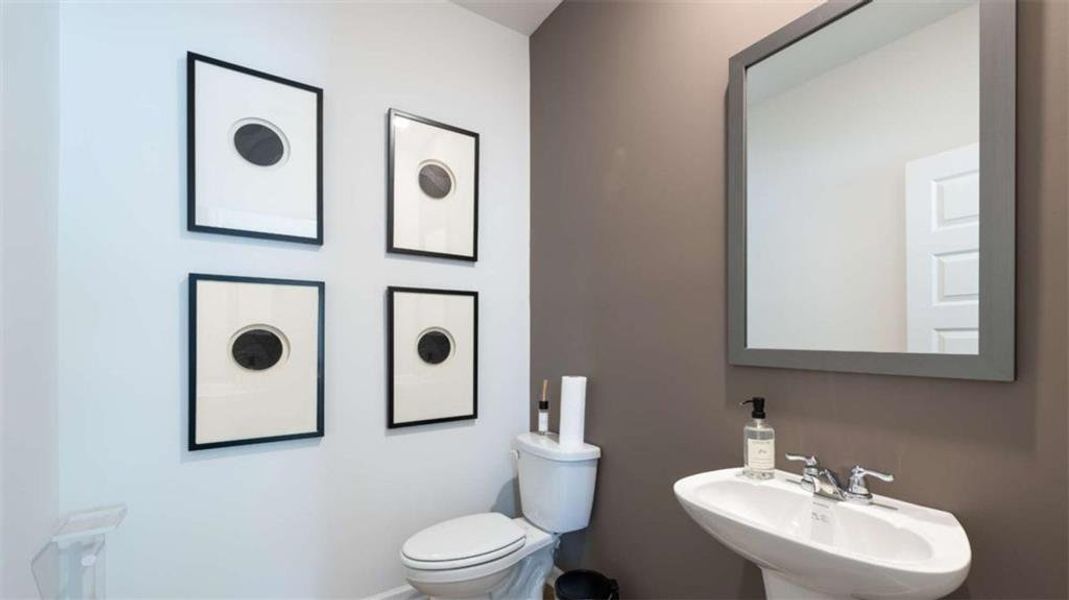 Furnished interior view inside a new home in Mableton Station, Mableton (Image 11).