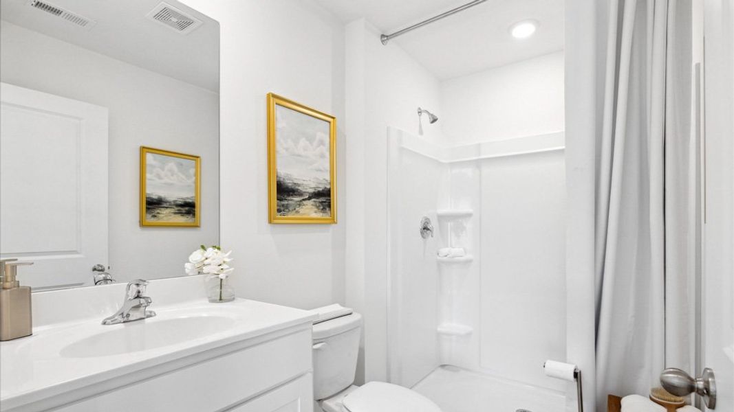 Furnished interior view inside a new home in Riverwood Gardens, Oakland (Image 14).