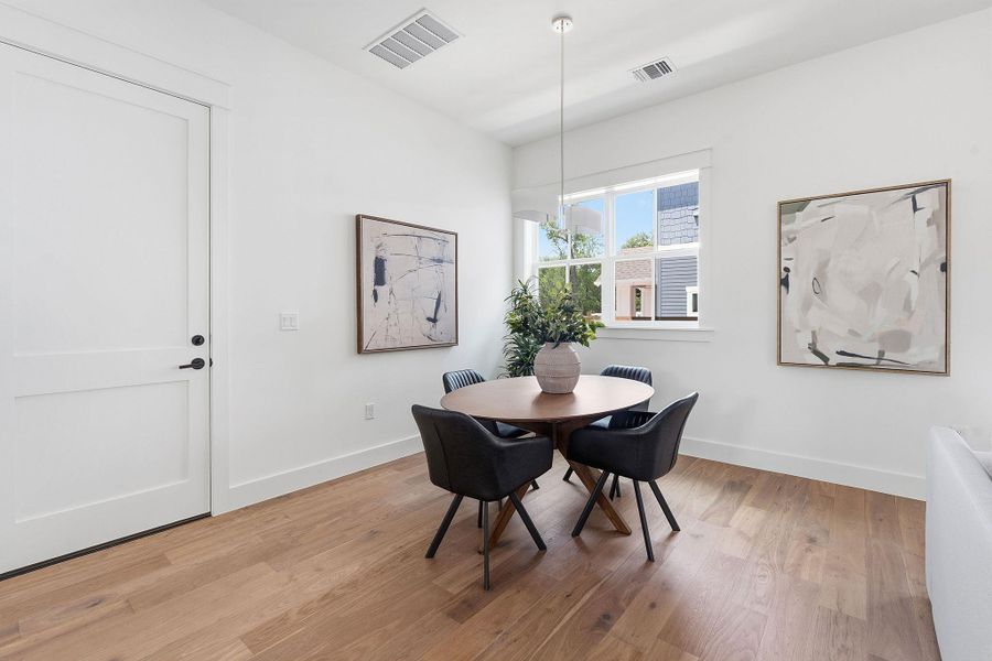 Furnished interior view inside a new home in , Austin (Image 11).