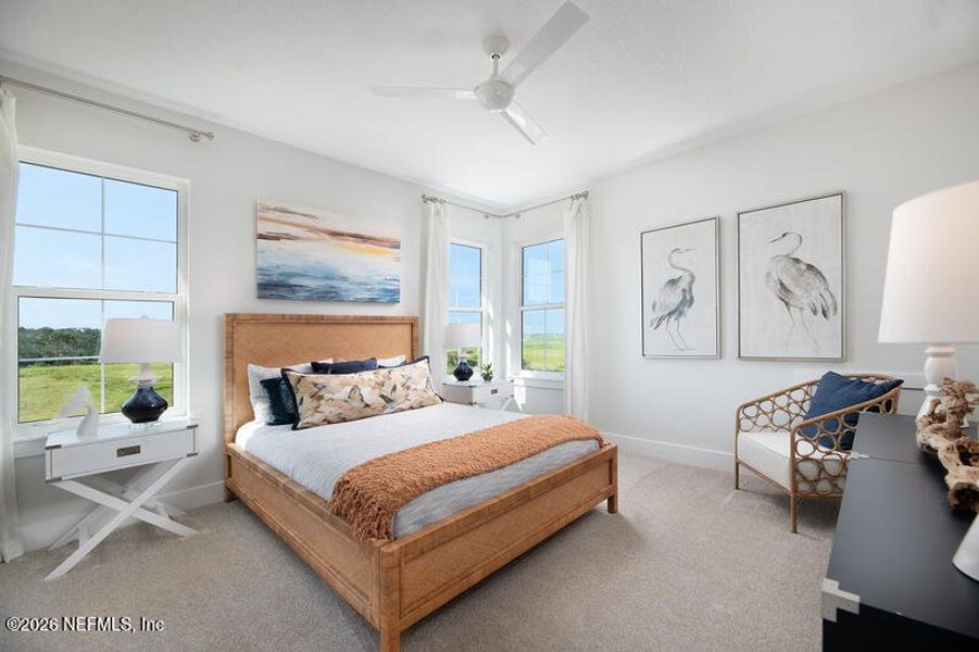 Furnished interior view inside a new home in , St. Augustine (Image 15).