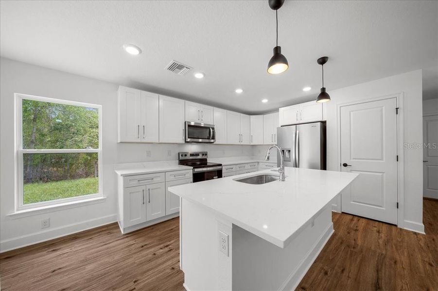 Furnished interior view inside a new home in , Weeki Wachee (Image 12).