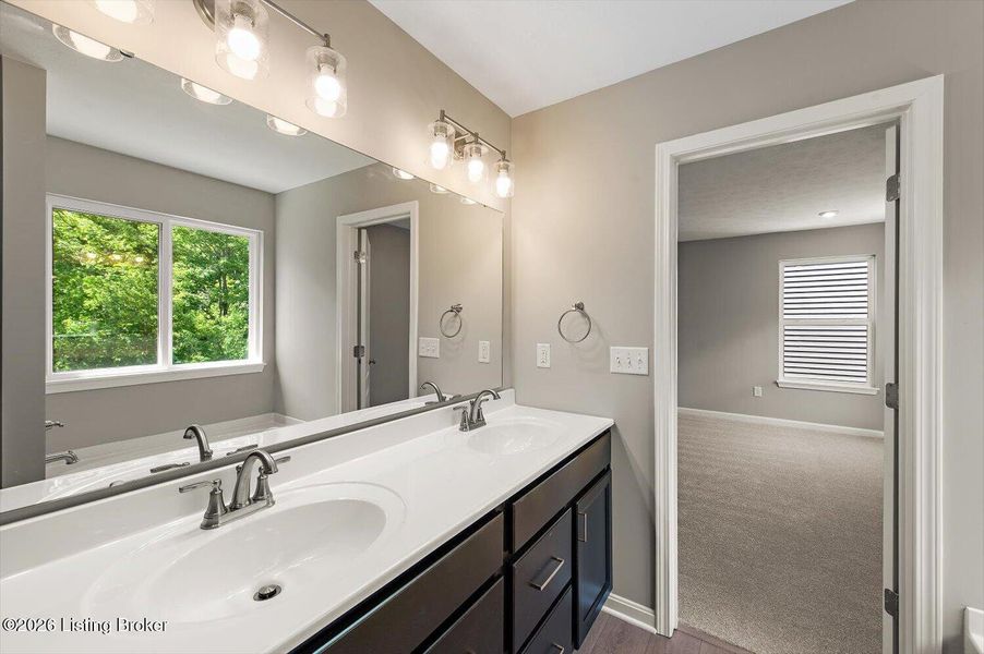 Furnished interior view inside a new home in Bridle Run, Louisville (Image 11). Furnished interior view inside a new home in Bridle Run, Louisville (Image 11).