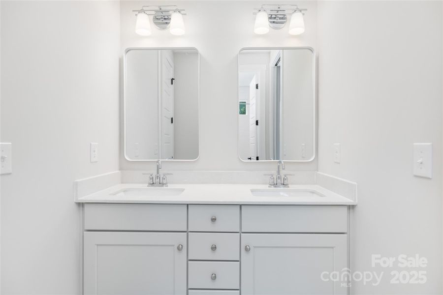 Furnished interior view inside a new home in , Charlotte (Image 18).