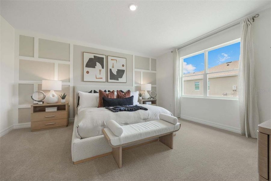 Furnished interior view inside a new home in Lakes of Mount Dora, Mount Dora (Image 21).