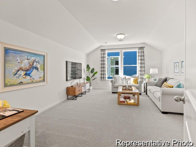 Furnished interior view inside a new home in , Ravenel (Image 27).