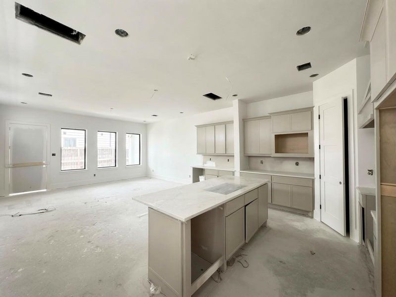In-progress construction of a new home in , Houston, TX (Image 3).