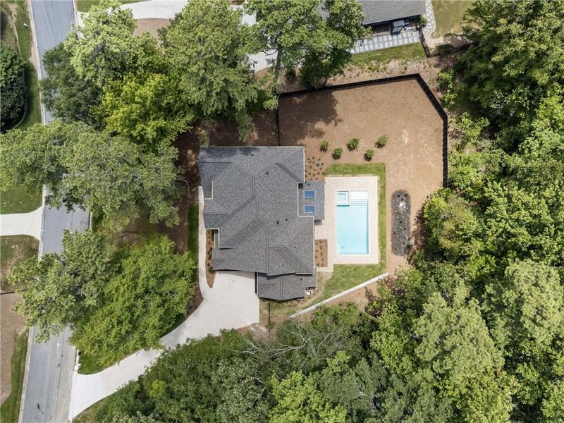 Front exterior of a new home in , Atlanta, GA, highlighting curb appeal (Image 25). Front exterior of a new home in , Atlanta, GA, highlighting curb appeal (Image 25).