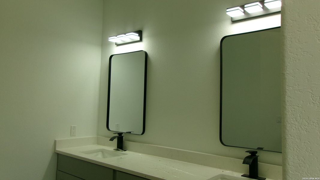 Furnished interior view inside a new home in , Fischer (Image 6).