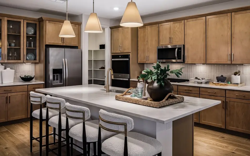 Representative furnished interior of a home built from the Agave by Brookfield Residential in Blossom Rock, Apache Junction (Image 9). Representative furnished interior of a home built from the Agave by Brookfield Residential in Blossom Rock, Apache Junction (Image 9).