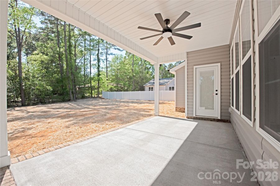 Exterior details and patio area of a home in , Concord (Image 22).