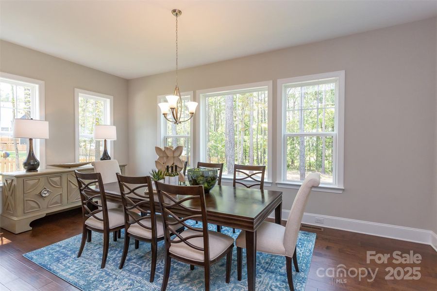 Furnished interior view inside a new home in , Valdese (Image 7).