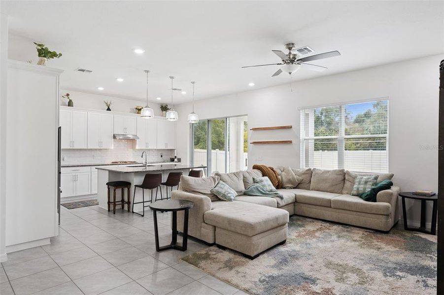 Furnished interior view inside a new home in San Sebastian Reserve, Apopka (Image 13).