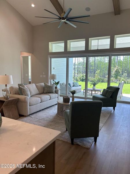 Furnished interior view inside a new home in SilverLeaf, St. Augustine (Image 28).