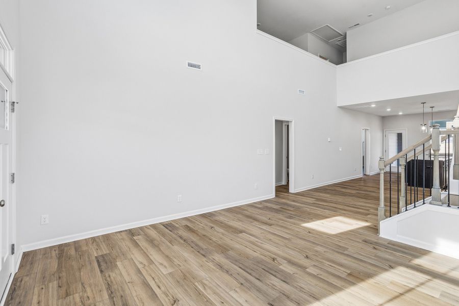 Spacious, unfurnished interior of a new home in Ovation at Sweetbrier, Durham (Image 19).