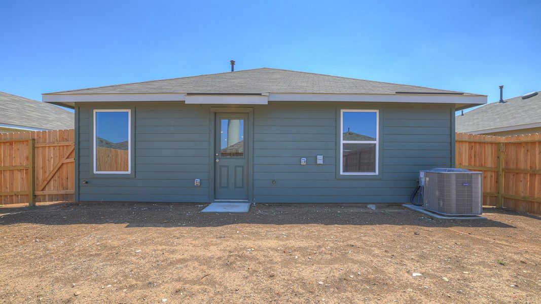 Representative exterior photo of a completed home built from the The Caprock by D.R. Horton in Navarro Fields, Seguin, TX (Image 17).
