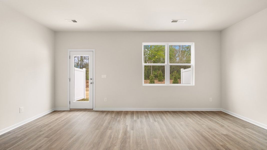 Spacious, unfurnished interior of a new home in The Gables at Agricultural Village, Perry (Image 11).
