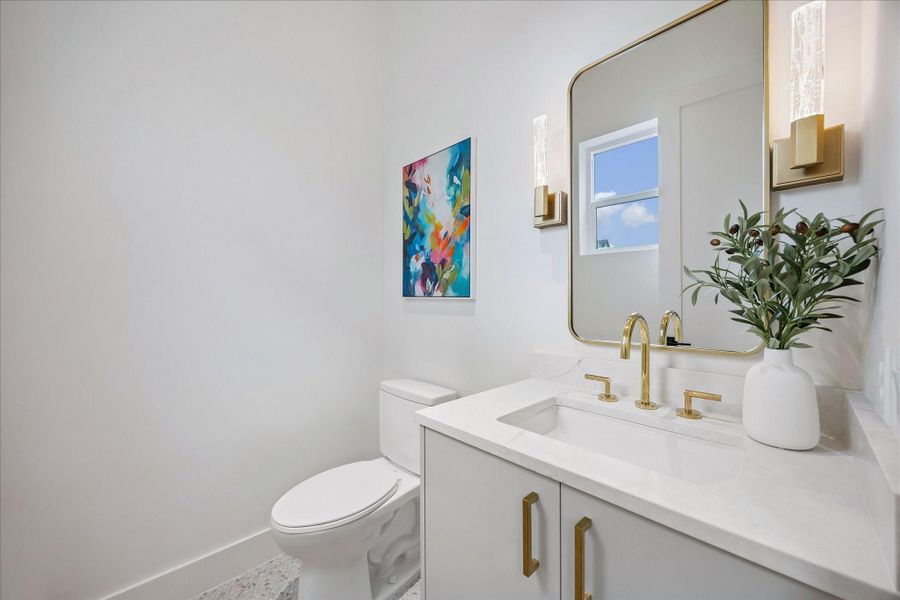 Furnished interior view inside a new home in , Houston (Image 12).