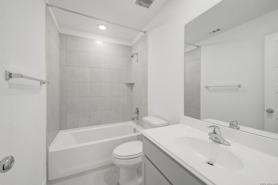 Furnished interior view inside a new home in Paloma Park, Converse (Image 17).