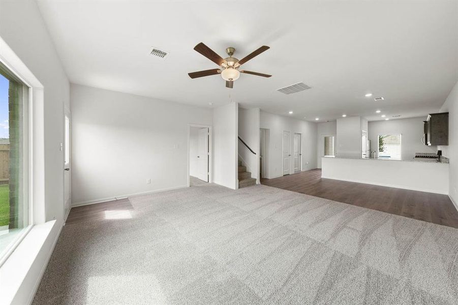 Spacious, unfurnished interior of a new home in Cresson Estates, Cresson (Image 10).