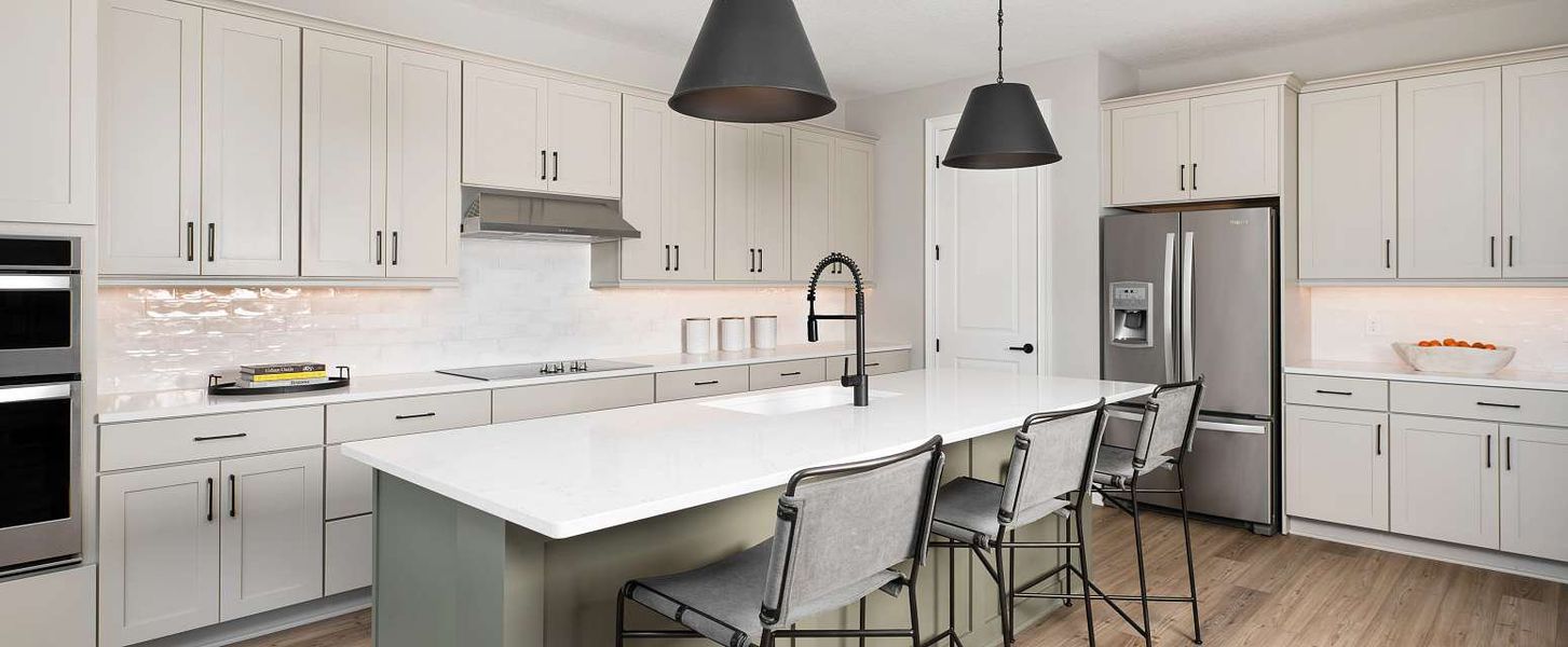 Representative furnished interior of a home built from the Moseley by Ashton Woods in Catamaran Cove Traditional, Rockledge (Image 3).