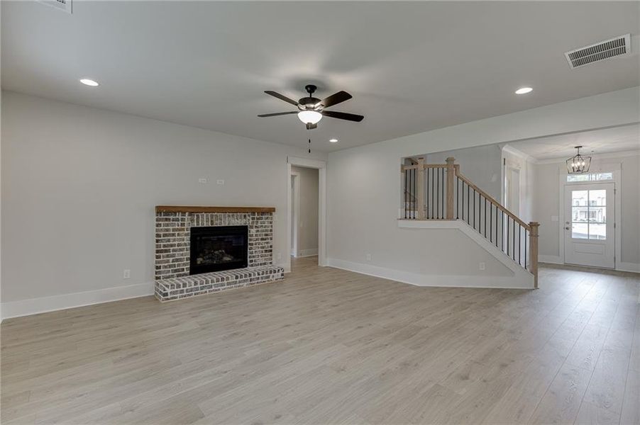 Spacious, unfurnished interior of a new home in , Buford (Image 33). Spacious, unfurnished interior of a new home in , Buford (Image 33).