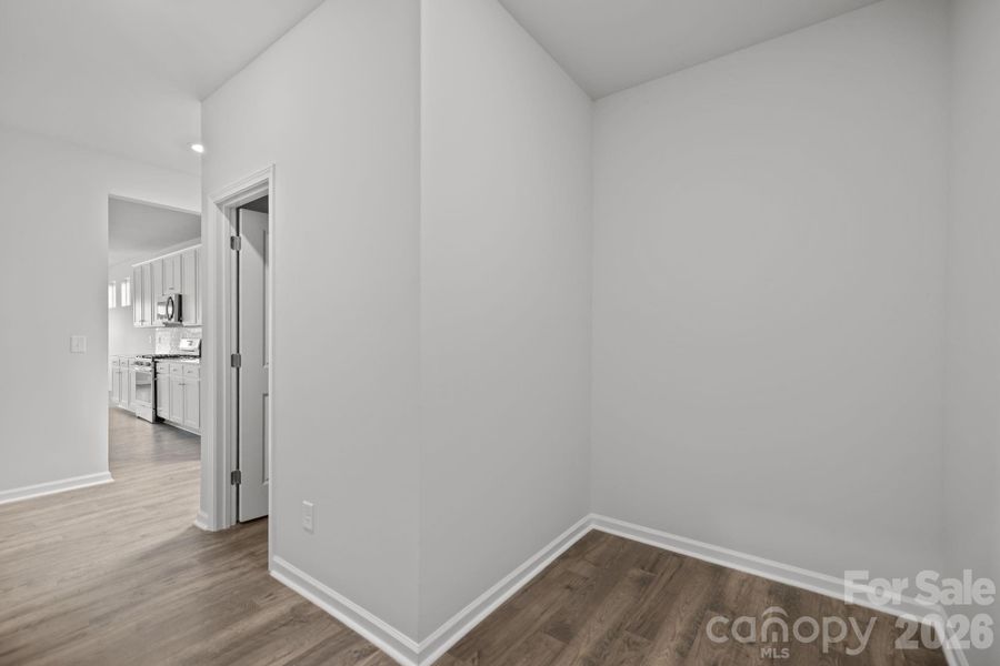 Spacious, unfurnished interior of a new home in Cottages at Wingate, Wingate (Image 18). Spacious, unfurnished interior of a new home in Cottages at Wingate, Wingate (Image 18).