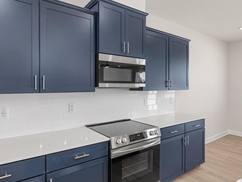 Furnished interior view inside a new home in Tobacco Road, Angier (Image 5).