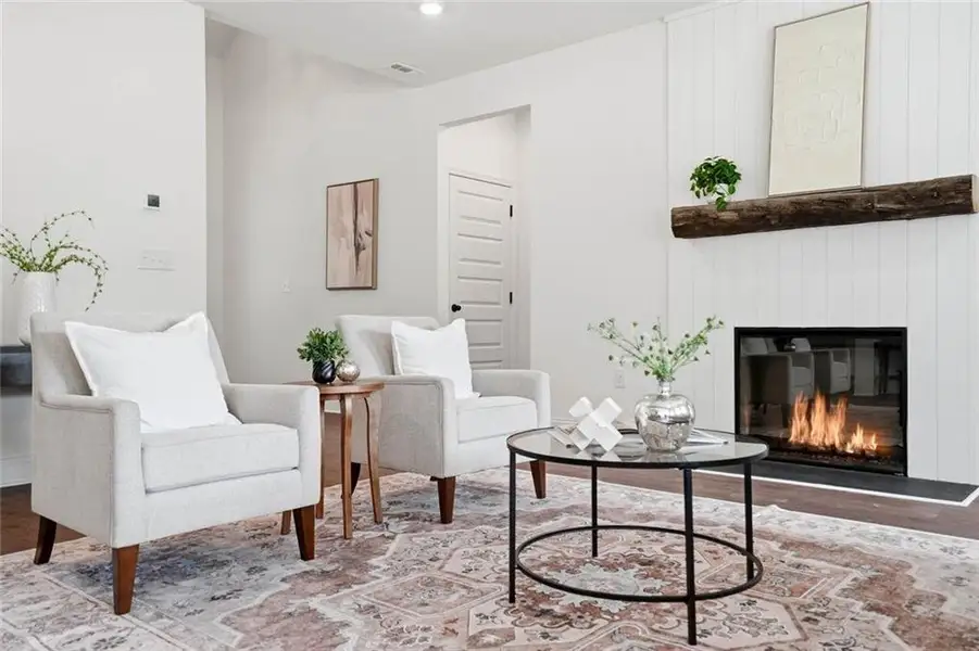 Furnished interior view inside a new home in , Mansfield (Image 10).