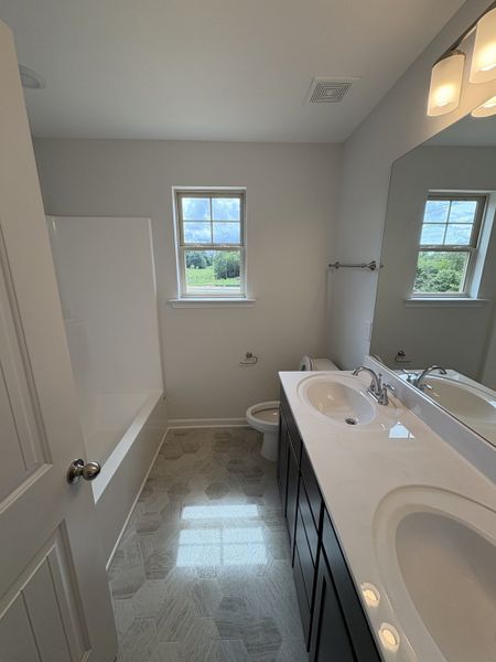 Furnished interior view inside a new home in Talia Trace, Smyrna (Image 7).