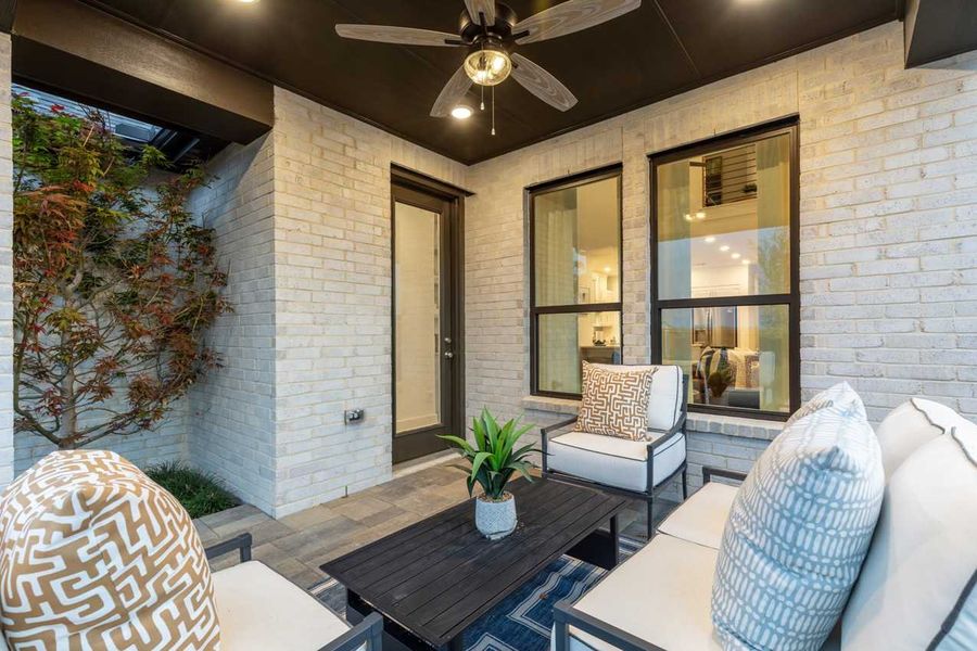 Representative Patio - some options shown Representative Patio - some options shown